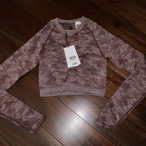 NWT gymshark crop top